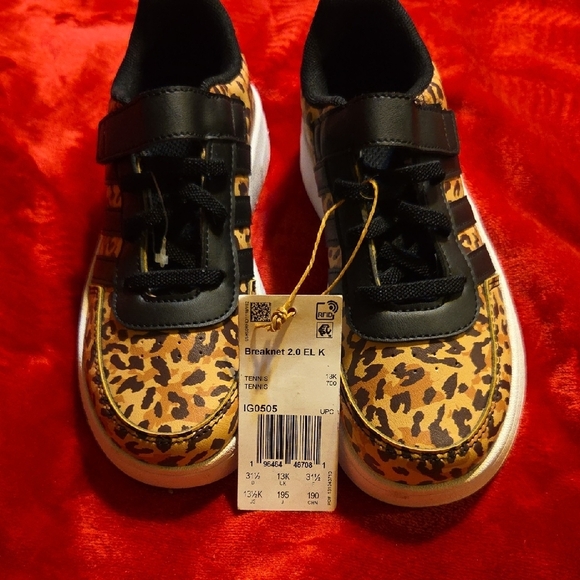 Other - Kids Leopard Print Sneakers